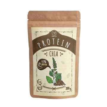NATU Chia protein BIO a RAW 200 g