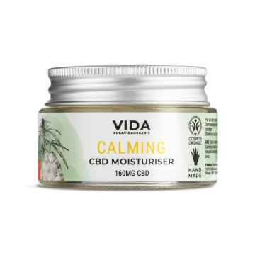 Pura Vida Organic CBD Hydratační krém, Calming, 160 mg, Exspirace 05/2024 30 ml
