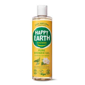 Happy Earth Jemný sprchový gel Jasmín & Kafr 300 ml