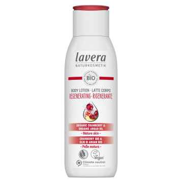 Lavera Regenerující tělové mléko s Bio Brusinkou, Exspirace 06/2024 200 ml