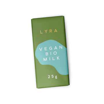 LYRA Vegan BIO čokoláda, Exspirace 14/06/2024 25 g