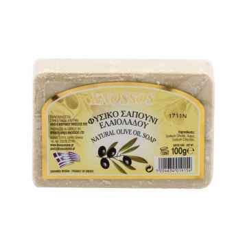 Knossos Mýdlo tuhé olivové, bílé 100 g