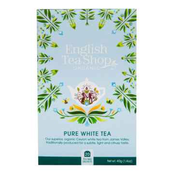 English Tea Shop Bílý čaj, bio 40 g, 20 ks