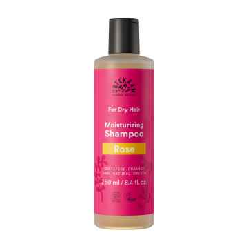 Urtekram Šampon růžový na suché vlasy 250 ml
