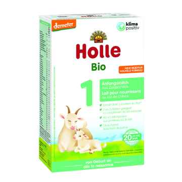 Holle Bio Holle Bio Počáteční kojenecké kozí mléko 1 pro děti od narození, 400 g 
