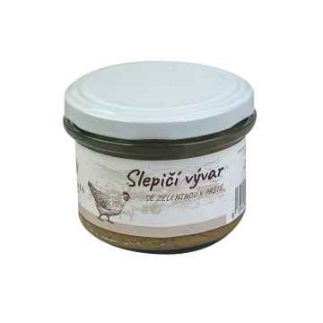 Bohemia Pet Food BOHEMIA Slepičí vývar se zeleninou v pastě, 180g 