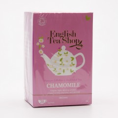English Tea Shop Čaj heřmánek, bio 20 g, 20 ks English Tea Shop Čaj heřmánek, bio 20 g, 20 ks