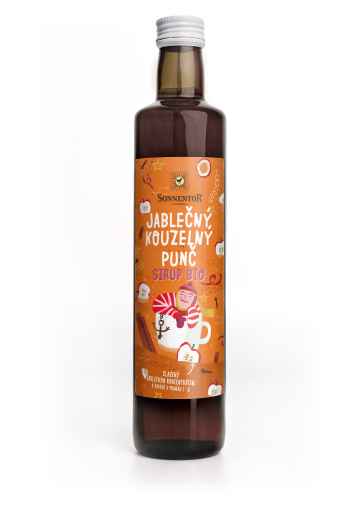Sonnentor Jablečný kouzelný punč sirup bio 500 ml 