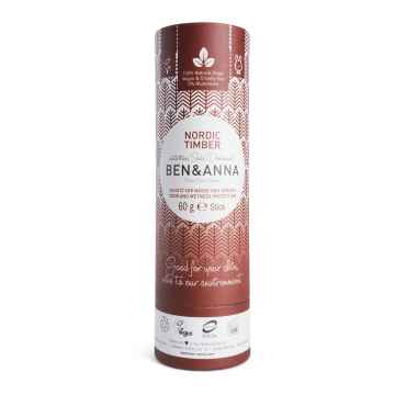 Ben & Anna Tuhý deodorant 60 g, severské dřevo Ben & Anna Tuhý deodorant 60 g, severské dřevo