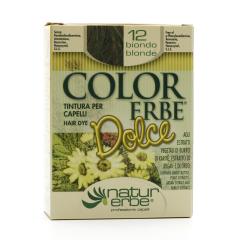 Color Erbe Barva na vlasy Popelavá blond 12, Dolce 135 ml