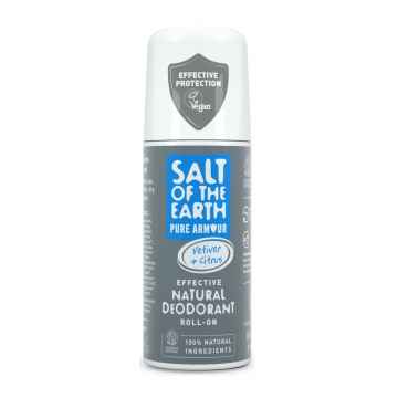 Salt of the Earth Pure Armour Přrodní deodorant roll-on pánský 75 ml