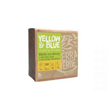 Yellow and Blue Olivové mýdlo s citronovým extraktem na skvrny 200 g