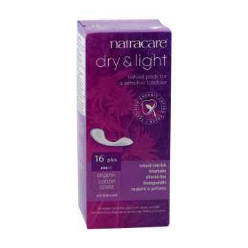 Natracare Inkontinenční vložky Plus 16 ks