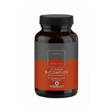 Terranova Health B-Komplex a Vitamin C, kapsle 50 ks