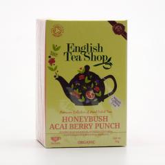 English Tea Shop Rooibos, punč s medovým květem a acai, bio 30 g, 20 ks