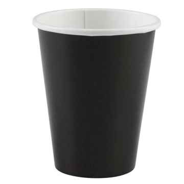 Moje Party KELÍMKY papírové černé 266 ml 8 ks 