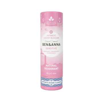 Ben & Anna Tuhý deodorant sensitive 60 g, třešňový květ