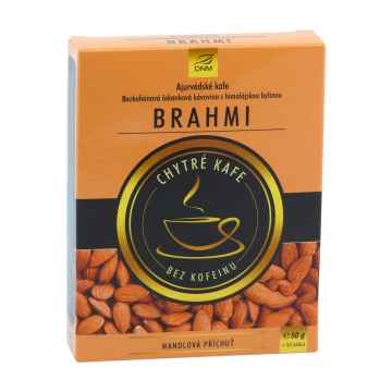 DNM Ájurvédské kafe Brahmi s příchutí mandlí 50 g