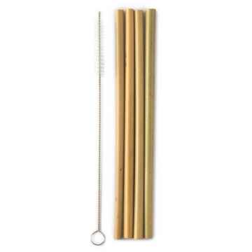 Humble Brush Sada bambusových brček s kartáčkem 5 ks