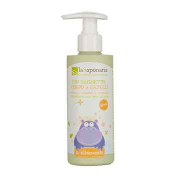 laSaponaria Jemný tělový a vlasový mycí gel pro děti BIO 190 ml