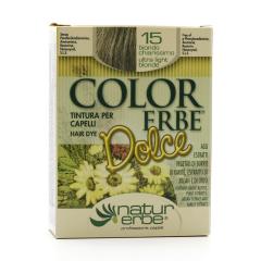 Color Erbe Barva na vlasy Světlá blond 15, Dolce 135 ml
