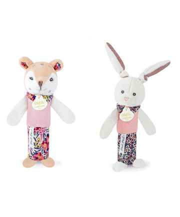 Doudou et Compagnie Paris Doudou Chrastítko pískací 17 cm 1 ks srnka 