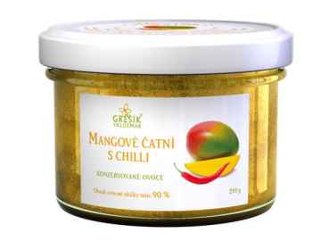 Valdemar Grešík - Natura s.r.o. Čatní Mangové s chilli 210 g GREŠÍK 