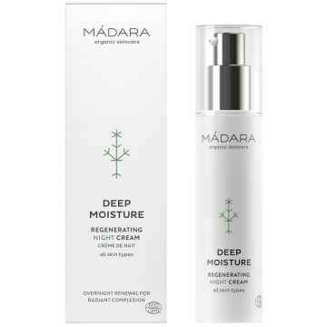 MÁDARA Hloubkově hydratační regenerační noční krém, Deep moisture 25 ml