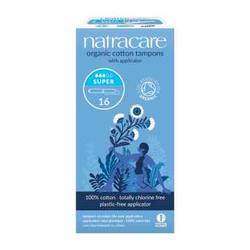 Natracare Tampóny Super s aplikátorem 16 ks