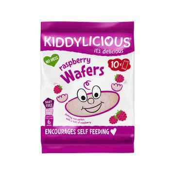 KIDDYLICIOUS Maxi malinové oplatky 40 g