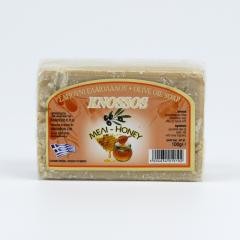 Knossos Mýdlo tuhé olivové, med 100 g