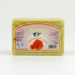 Knossos Mýdlo tuhé olivové, růže 100 g