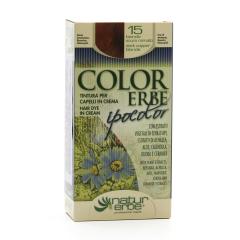 Color Erbe Barva na vlasy Tmavě měděná blond 15, Ipocolor 140 ml