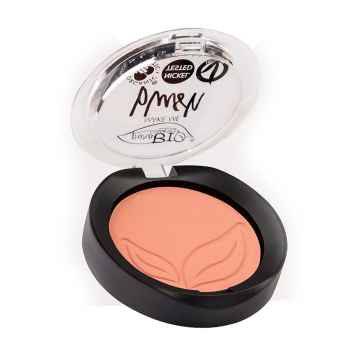 puroBIO cosmetics Tvářenka 02 Coral Pink 5,2 g