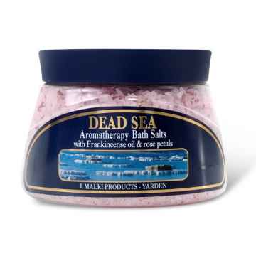 Malki Koupelová sůl z Mrtvého moře s kadidlovníkem 500 ml
