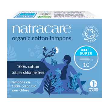 Natracare Tampóny Super 10 ks