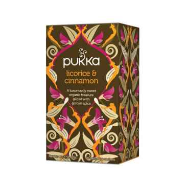 Pukka Čaj ayurvédský Cocoa Licorice Cinnamon, bio 40 g, 20 ks
