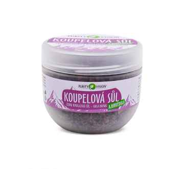 Purity Vision Ajurvédská koupelová sůl (černá himalájská Kala Namak) 500 g