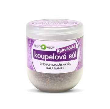 Purity Vision Ajurvédská koupelová sůl (černá himalájská Kala Namak) 1 kg
