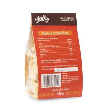 AJALA CHOCOLATE BIO Ajalky Rande s pomerančem, máslové sušenky, Exspirace 21.06.2022 100 g