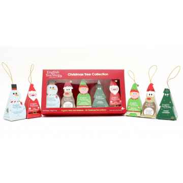 English Tea Shop Vánoční figurky, 10 pyramidek, bio 20 g, 10 ks