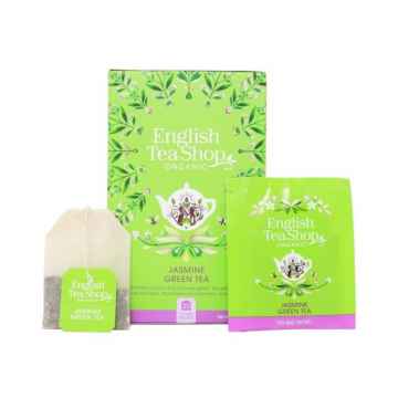 English Tea Shop Zelený čaj s jasmínem, bio 40 g, 20 ks