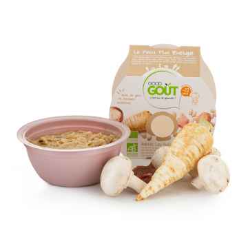 Good Gout BIO Bílé fazolky s kuřátkem a žampiony 220 g