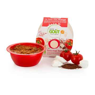 Good Gout BIO Rajčátka s červenou quinoou a sýrem Feta 220 g