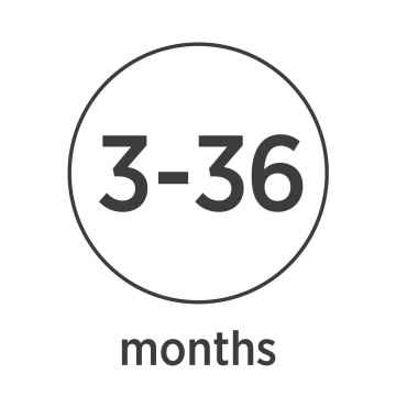 HEVEA Ortodontický dudlík z přírodního kaučuku Winter Sky 1 ks, 3-36 M