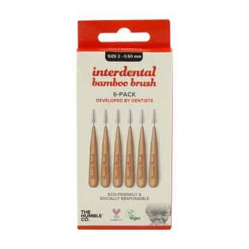 Humble Brush Bambusové mezizubní kartáčky velikost 2 (0,5 mm) 6 ks
