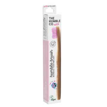 Humble Brush Dětský zubní kartáček Ultra Soft (růžový) 1 ks