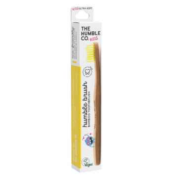 Humble Brush Dětský zubní kartáček Ultra Soft (žlutý) 1 ks