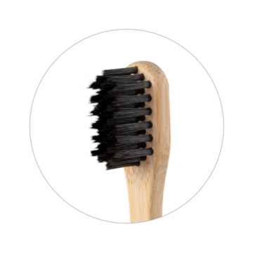 Humble Brush Sensitive, zubní kartáček, černý, soft 1 ks