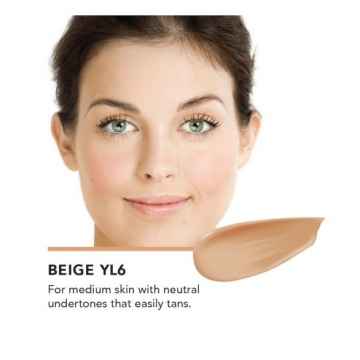 Inika Organic Tekutý make-up s kyselinou hyaluronovou, Beige 30 ml